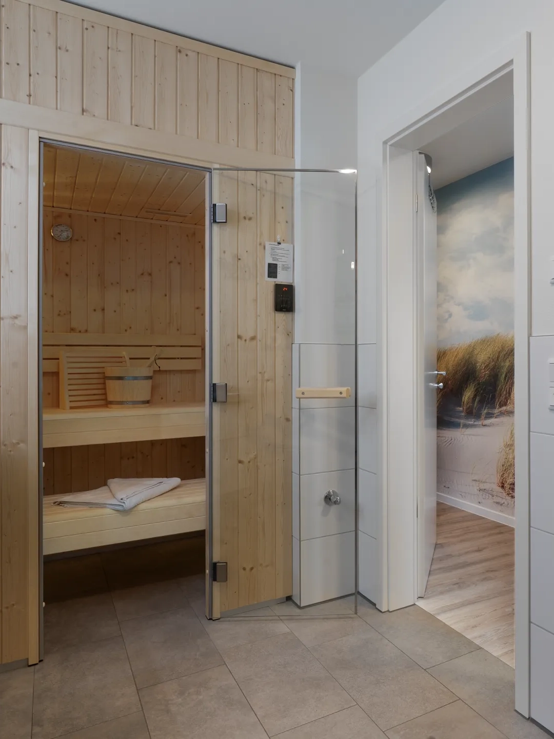 Sauna im Badezimmer
